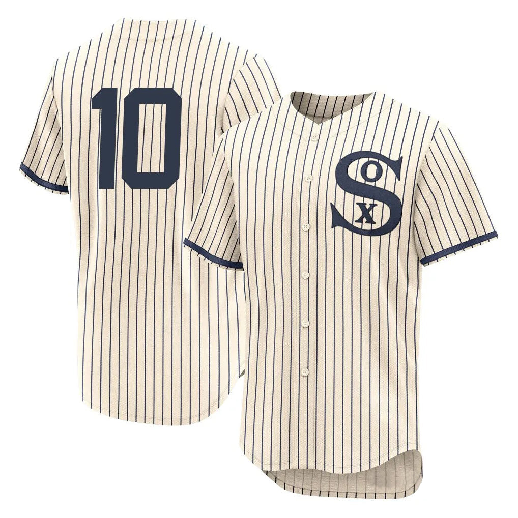 Silnrao C.White Sox #10 Chase Meidroth Player Cream Field of Dreams Limited Elite Home Stitched Jerseys