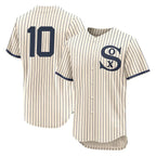 Silnrao C.White Sox #10 Chase Meidroth Player Cream Field of Dreams Limited Elite Home Stitched Jerseys