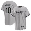 Silnrao C.White Sox #10 Chase Meidroth Player Gray Home Game Stitched Jerseys