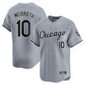 Silnrao C.White Sox #10 Chase Meidroth Player Gray Road Limited Home Stitched Jerseys