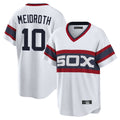 Silnrao C.White Sox #10 Chase Meidroth Player White T-shirt Home Game Stitched Jerseys