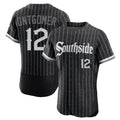 Silnrao C.White Sox #12 Colson Montgomery Player Black City Connect Limited Elite Home Stitched Jerseys