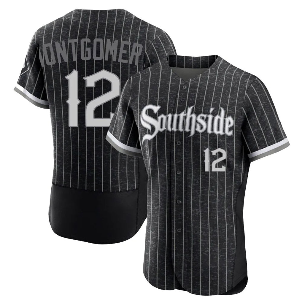 Silnrao C.White Sox #12 Colson Montgomery Player Black City Connect Limited Elite Home Stitched Jerseys