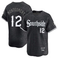 Silnrao C.White Sox #12 Colson Montgomery Player Black City Connect Limited Home Stitched Jerseys