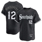 Silnrao C.White Sox #12 Colson Montgomery Player Black City Connect Limited Home Stitched Jerseys
