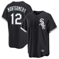 Silnrao C.White Sox #12 Colson Montgomery Player Black Home Game Stitched Jerseys