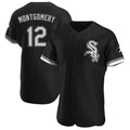 Silnrao C.White Sox #12 Colson Montgomery Player Black Limited Elite Home Stitched Jerseys