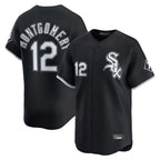 Silnrao C.White Sox #12 Colson Montgomery Player Black Limited Home Stitched Jerseys