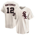 Silnrao C.White Sox #12 Colson Montgomery Player Cream Cooperstown Collection Limited Home Stitched Jerseys