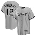 Silnrao C.White Sox #12 Colson Montgomery Player Gray Home Game Stitched Jerseys