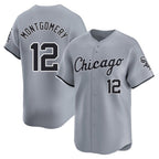 Silnrao C.White Sox #12 Colson Montgomery Player Gray Road Limited Home Stitched Jerseys