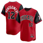 Silnrao C.White Sox #12 Colson Montgomery Player Red City Connect Limited Home Stitched Jerseys