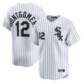 Silnrao C.White Sox #12 Colson Montgomery Player White Stripe Limited Home Stitched Jerseys