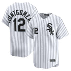 Silnrao C.White Sox #12 Colson Montgomery Player White Stripe Limited Home Stitched Jerseys