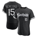 Silnrao C.White Sox #15 Sean Newcomb Player Black City Connect Limited Elite Home Stitched Jerseys