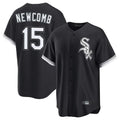 Silnrao C.White Sox #15 Sean Newcomb Player Black City Connect Limited Home Stitched Jerseys