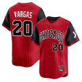 Silnrao C.White Sox #20 Miguel Vargas Player Red City Connect Limited Home Stitched Jerseys