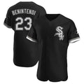 Silnrao C.White Sox #23 Andrew Benintendi Player Black Limited Home Stitched Jerseys