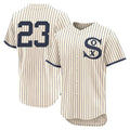 Silnrao C.White Sox #23 Andrew Benintendi Player Cream Field of Dreams Limited Elite Home Stitched Jerseys