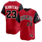 Silnrao C.White Sox #23 Andrew Benintendi Player Red City Connect Limited Home Stitched Jerseys