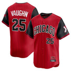 Silnrao C.White Sox #25 Andrew Vaughn Player Red City Connect Limited Home Stitched Jerseys
