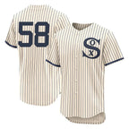 Silnrao C.White Sox #58 Seranthony Dom¨ªnguez Player Cream Field of Dreams Limited Elite Home Stitched Jerseys