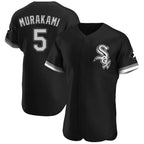 Silnrao C.White Sox #5 Munetaka Murakami Player Black Limited Elite Home Stitched Jerseys