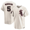 Silnrao C.White Sox #5 Munetaka Murakami Player Cream Cooperstown Collection Limited Home Stitched Jerseys