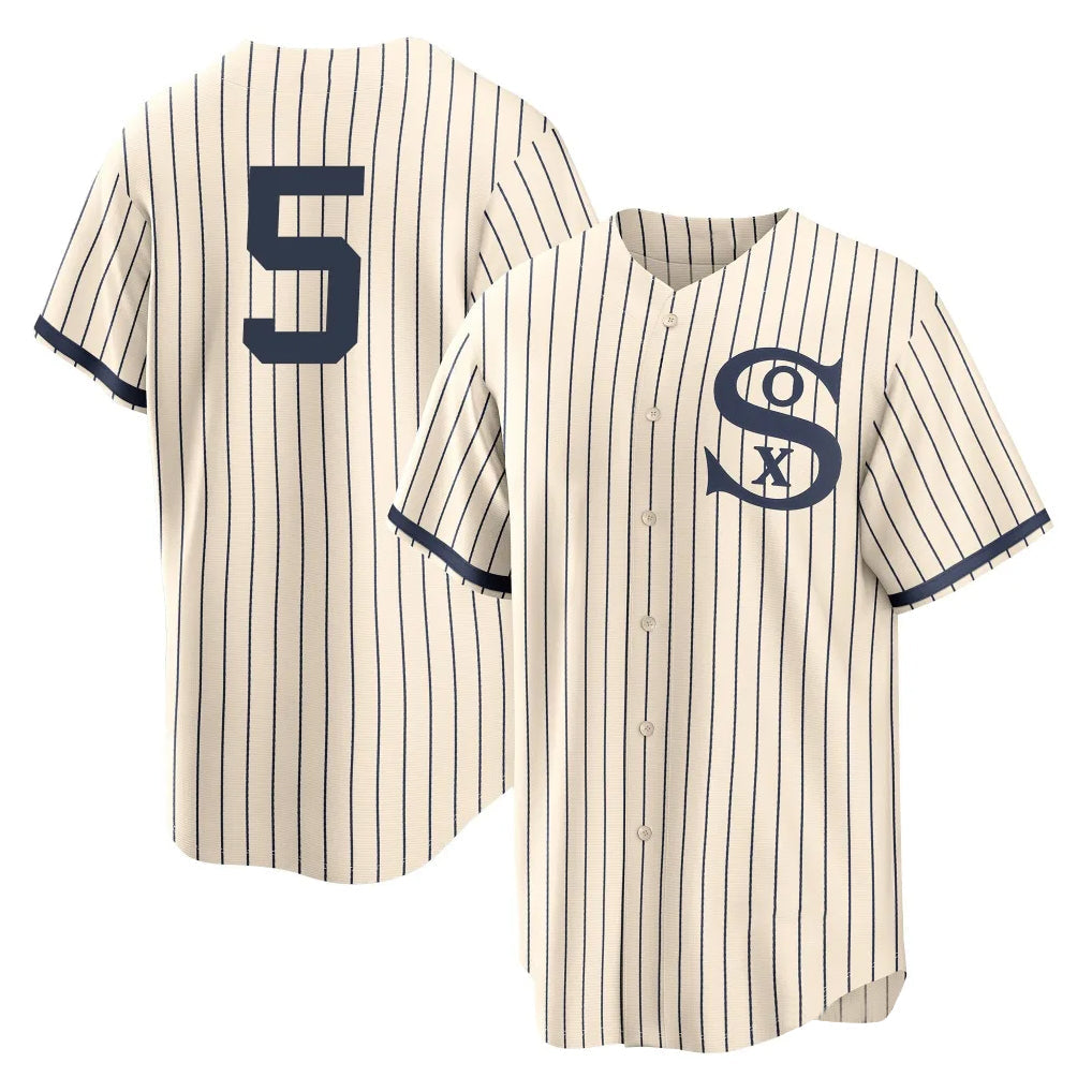Silnrao C.White Sox #5 Munetaka Murakami Player Cream Field of Dreams Home Game Stitched Jerseys