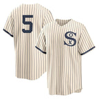 Silnrao C.White Sox #5 Munetaka Murakami Player Cream Field of Dreams Home Game Stitched Jerseys