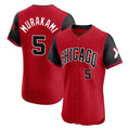 Silnrao C.White Sox #5 Munetaka Murakami Player Red City Connect Limited Elite Home Stitched Jerseys