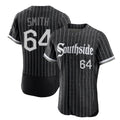 Silnrao C.White Sox #64 Shane Smith Player Black City Connect Limited Elite Home Stitched Jerseys