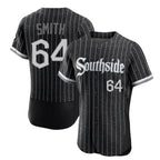 Silnrao C.White Sox #64 Shane Smith Player Black City Connect Limited Elite Home Stitched Jerseys