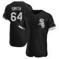 Silnrao C.White Sox #64 Shane Smith Player Black Limited Elite Home Stitched Jerseys