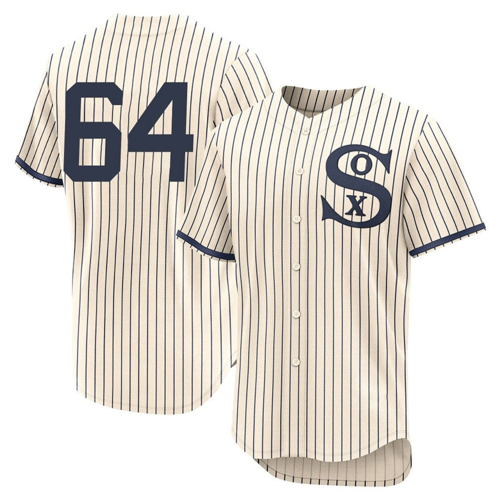 Silnrao C.White Sox #64 Shane Smith Player Cream Field of Dreams Limited Elite Home Stitched Jerseys