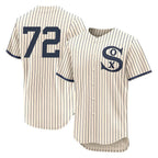 Silnrao C.White Sox #72 Carlton Fisk Player Cream Field of Dreams Limited Elite Home Stitched Jerseys