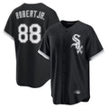 Silnrao C.White Sox #88 Luis Robert Jr Player Black Home Game Stitched Jerseys