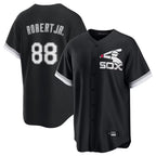 Silnrao C.White Sox #88 Luis Robert Jr Player Black Spring Training Game Stitched Jerseys