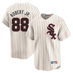 Silnrao C.White Sox #88 Luis Robert Jr Player Cream Cooperstown Collection Limited Home Stitched Jerseys