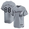Silnrao C.White Sox #88 Luis Robert Jr Player Gray Road Limited Home Stitched Jerseys