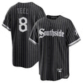 Silnrao C.White Sox #8 Kyle Teel Player Black City Connect Home Game Stitched Jerseys