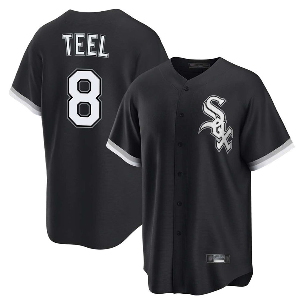 Silnrao C.White Sox #8 Kyle Teel Player Black Home Game Stitched Jerseys