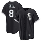 Silnrao C.White Sox #8 Kyle Teel Player Black Home Game Stitched Jerseys