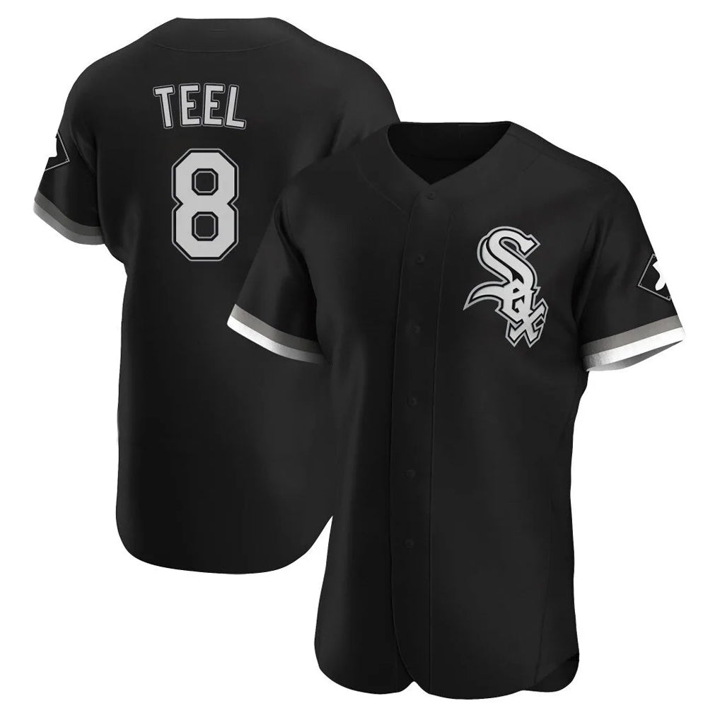 Silnrao C.White Sox #8 Kyle Teel Player Black Limited Elite Home Stitched Jerseys