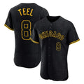 Silnrao C.White Sox #8 Kyle Teel Player Black Snake Skin City Limited Elite Home Stitched Jerseys