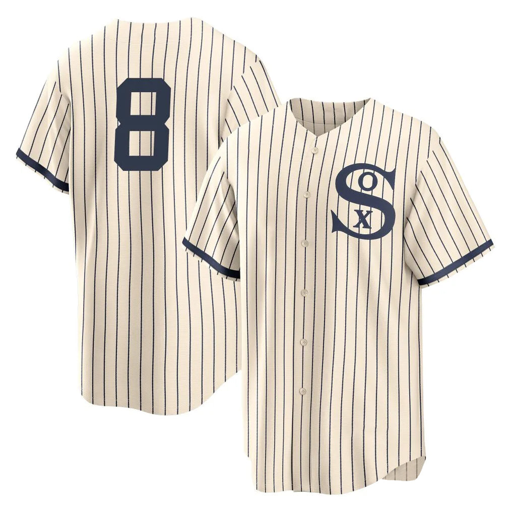Silnrao C.White Sox #8 Kyle Teel Player Cream Field of Dreams Home Game Stitched Jerseys