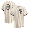 Silnrao C.White Sox #8 Kyle Teel Player Cream Field of Dreams Home Game Stitched Jerseys