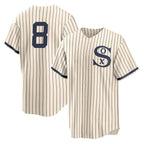 Silnrao C.White Sox #8 Kyle Teel Player Cream Field of Dreams Home Game Stitched Jerseys