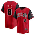 Silnrao C.White Sox #8 Kyle Teel Player Red City Connect Limited Home Stitched Jerseys
