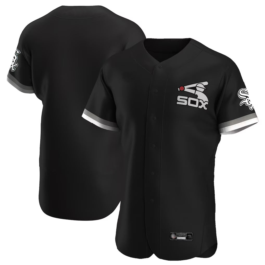 Silnrao C.White Sox ## White Sox Blank Player Black Limited Elite Home Game Stitched Jerseys